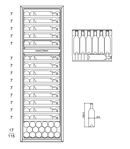 mQuvée - WineKeeper Exclusive 112D Push/Pull Wine Fridge