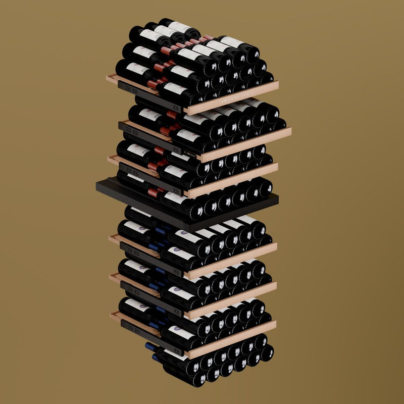 Swisscave WL455DF | 154 Bottle Dual Zone Wine Cooler