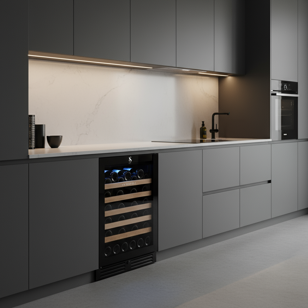 Swisscave - Classic Edition 47 Bottle Single Zone Wine Cooler - WLB-155F