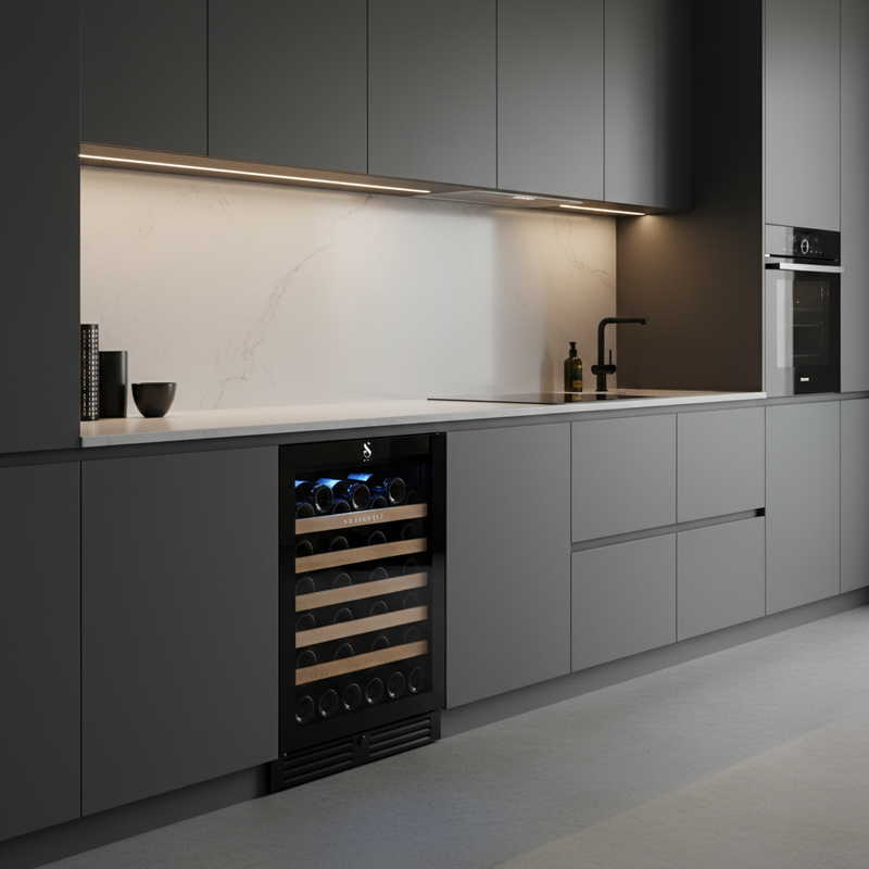 Swisscave - Classic Edition 47 Bottle Single Zone Wine Cooler - WLB-155F