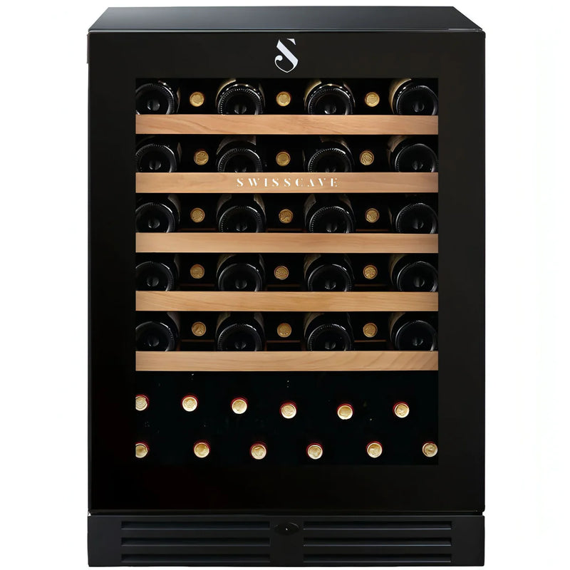 Swisscave - Premium Edition 47-52 Bottle Single Zone Wine Cooler - WLB-160F