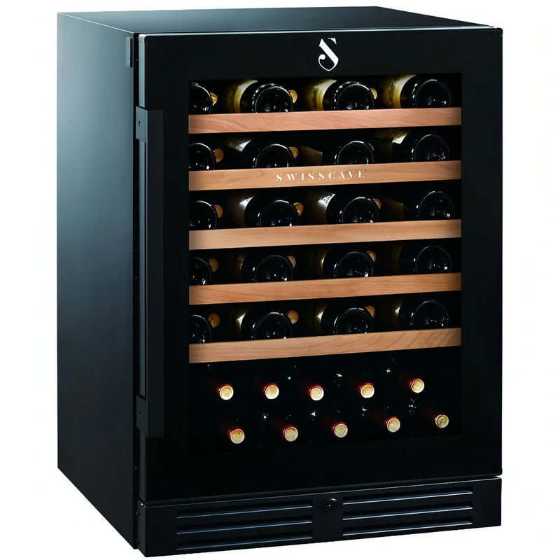 Swisscave - Premium Edition 47-52 Bottle Single Zone Wine Cooler - WLB-160F
