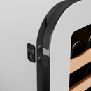 Swisscave - 68 Bottle Dual Zone Wine Fridge - WLB-320DF-WHITE