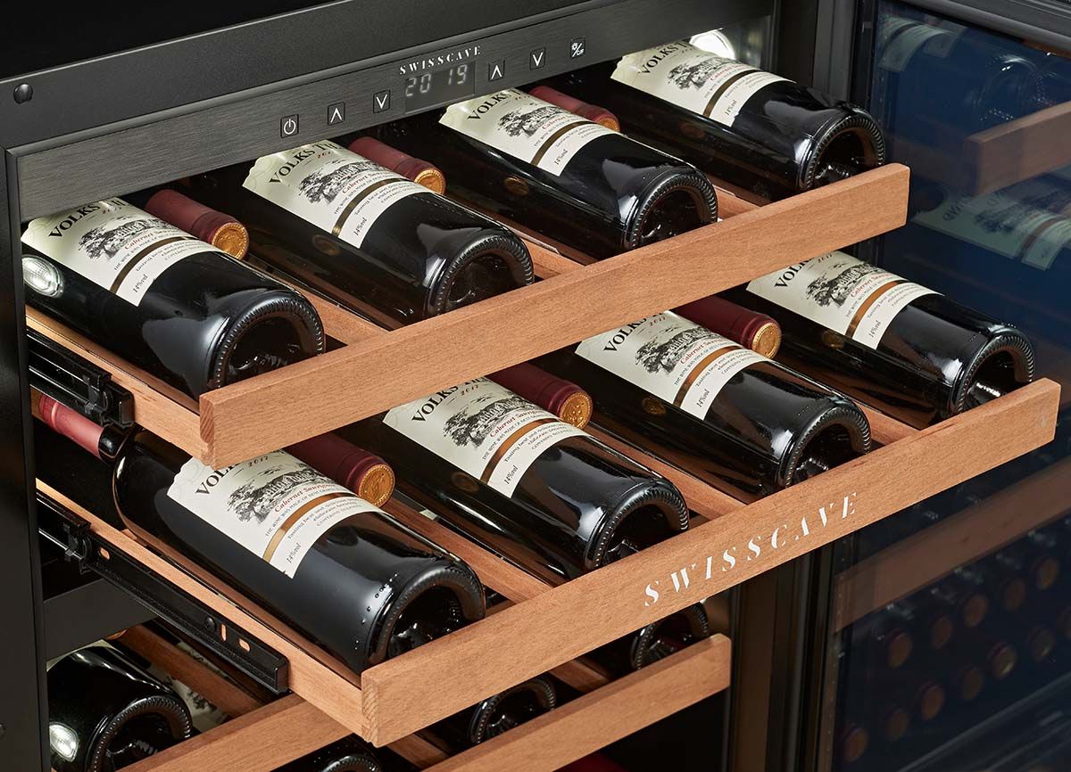 Swisscave - Kitchen Edition Built In Dual Zone Wine Cooler - WUB-60DF