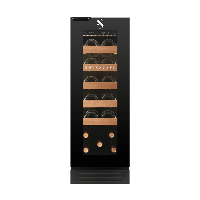 Swisscave - Premium Edition Built In Single Zone Wine Cooler - WLU-50F