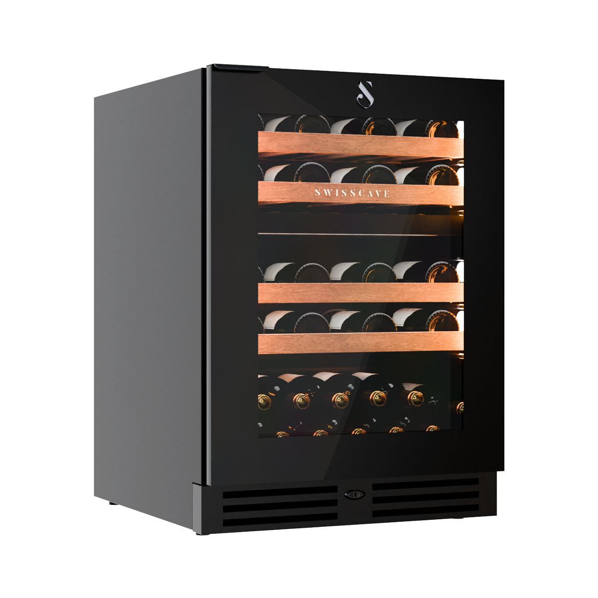 Swisscave - Kitchen Edition Built In Dual Zone Wine Cooler - WUB-60DF