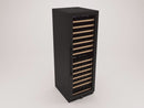 Dunavox DX-166.428SDSK - 166 Bottle Freestanding/Built-In Dual Zone Wine Cabinet