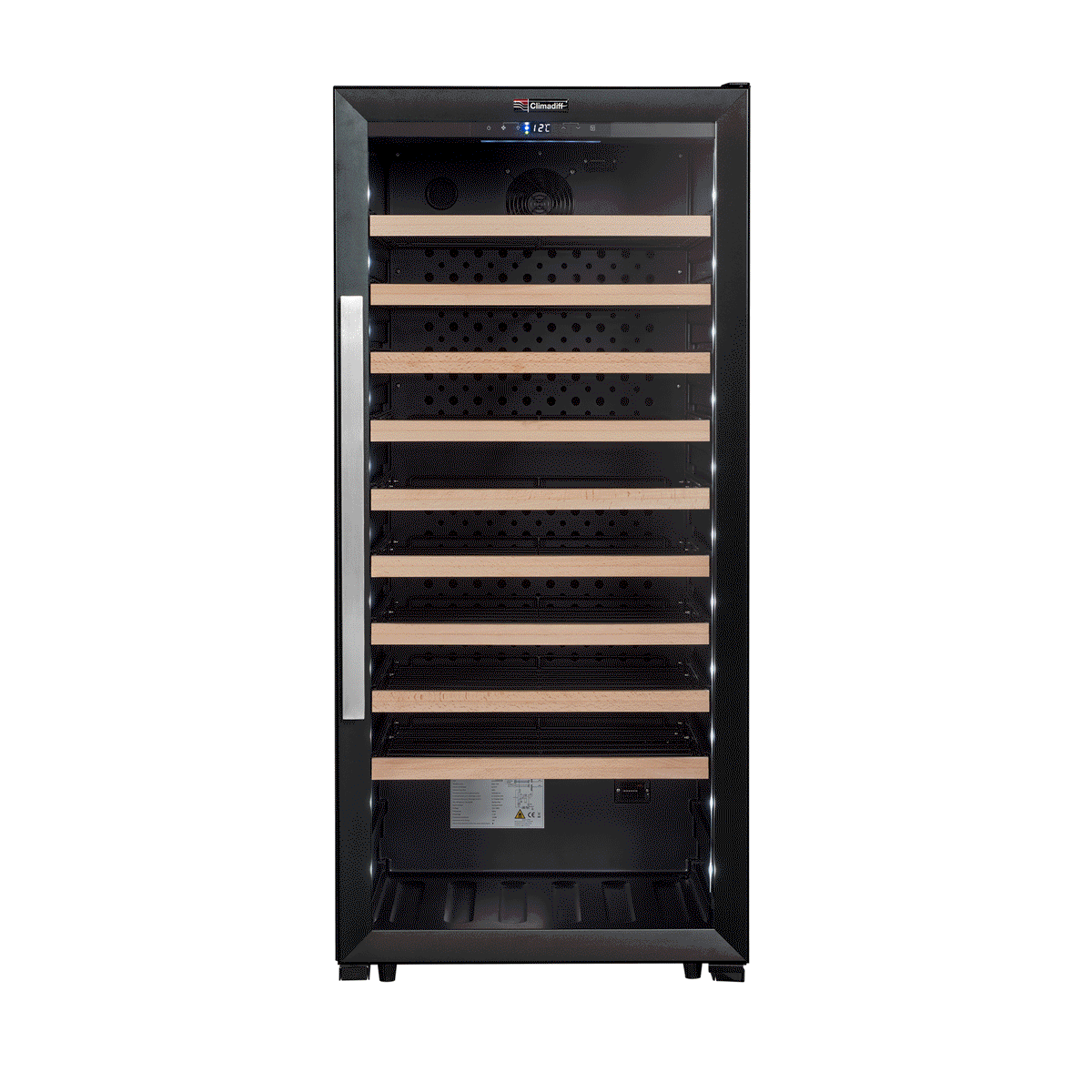 Climadiff - 98 Bottle Multi Zone Wine Cooler - CPF100B1