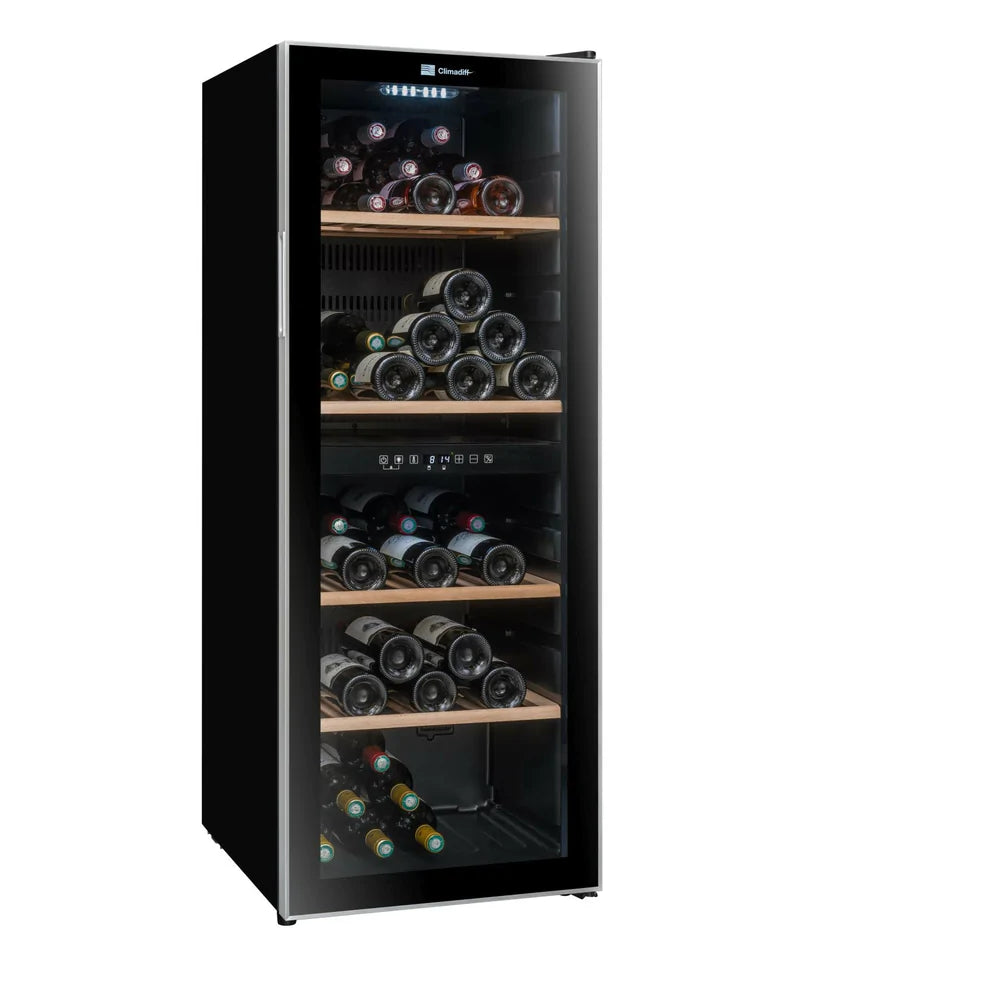 Climadiff - 91 Bottle Dual Zone Wine Cooler - CD90B1