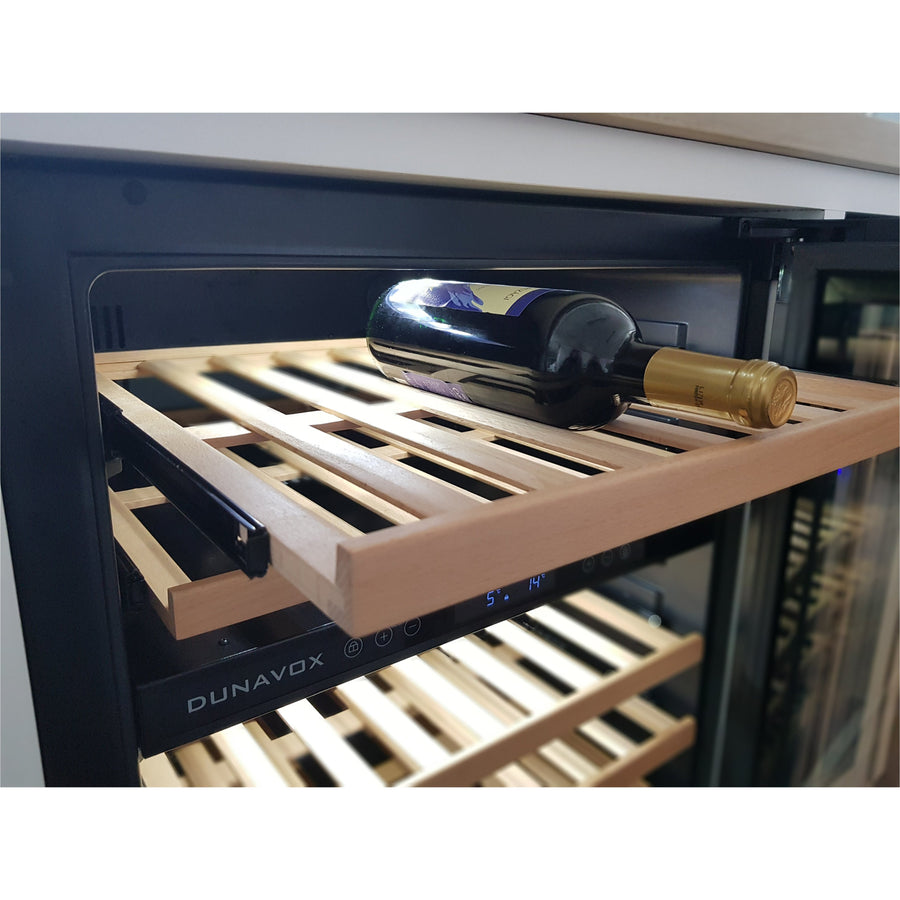 Dunavox 46 Bottle Built-In Wine Cooler - DAUF-46.145DSS