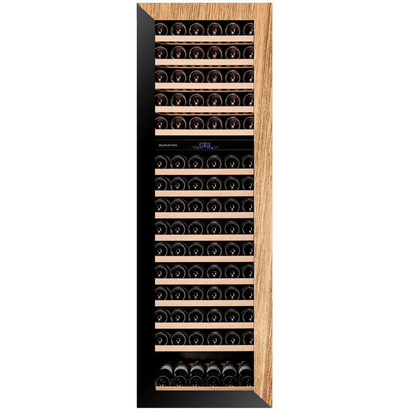 Dunavox Glance - 114 Bottle Dual Zone Fully Integrated Wine Cooler - DAVG-114.288DOP.TO