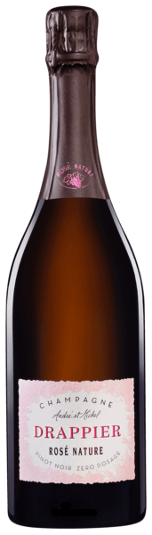 NV Drappier Brut Nature Rosé, Champagne, France