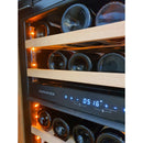 Dunavox - 32 Bottle Dual Zone Integrated Wine Cooler - DAVG-32.80DOP.TO
