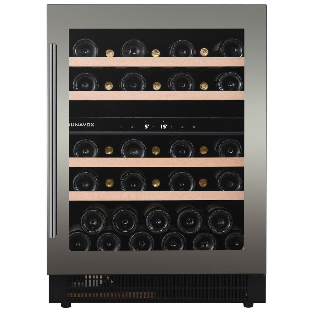 Dunavox 39 Bottle Built-In Wine Cooler - DAUF-39.121DSS