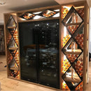 Dunavox Sera-143 DX-143.468B - Single Zone Champagne Fridge