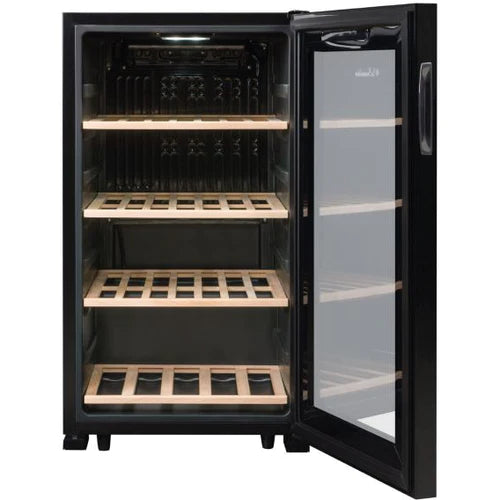 La Sommeliere - 52 Bottle Single Zone Wine Cooler - LS52BLACK