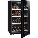 La Sommeliere - 52 Bottle Single Zone Wine Cooler - LS52BLACK