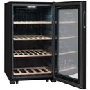 La Sommeliere - 52 Bottle Single Zone Wine Cooler - LS52BLACK