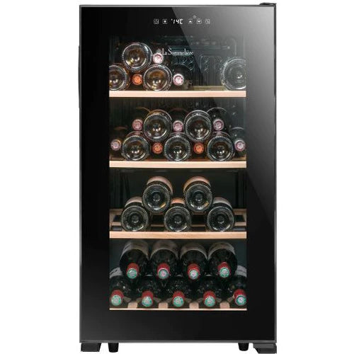 ls52black la sommeliere wine fridge