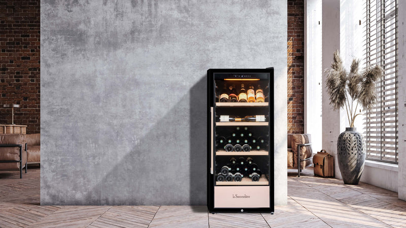 La Sommeliere - 160 Bottle Single Zone Wine Cabinet - MILLESIME160