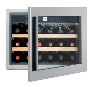 Liebherr - 18 Bottle Single Zone Integrated Wine Cooler - WKEes553