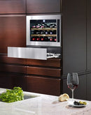 Liebherr - 18 Bottle Single Zone Integrated Wine Cooler - WKEes553