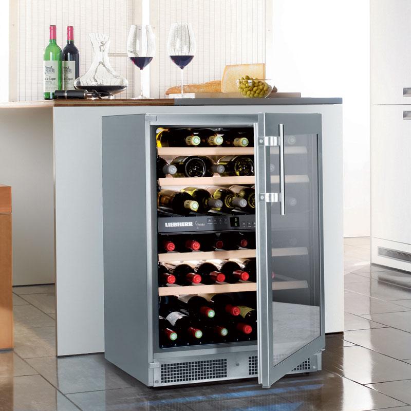 Liebherr - Vinidor 34 Bottle Dual Zone Wine Cooler - WTes1672