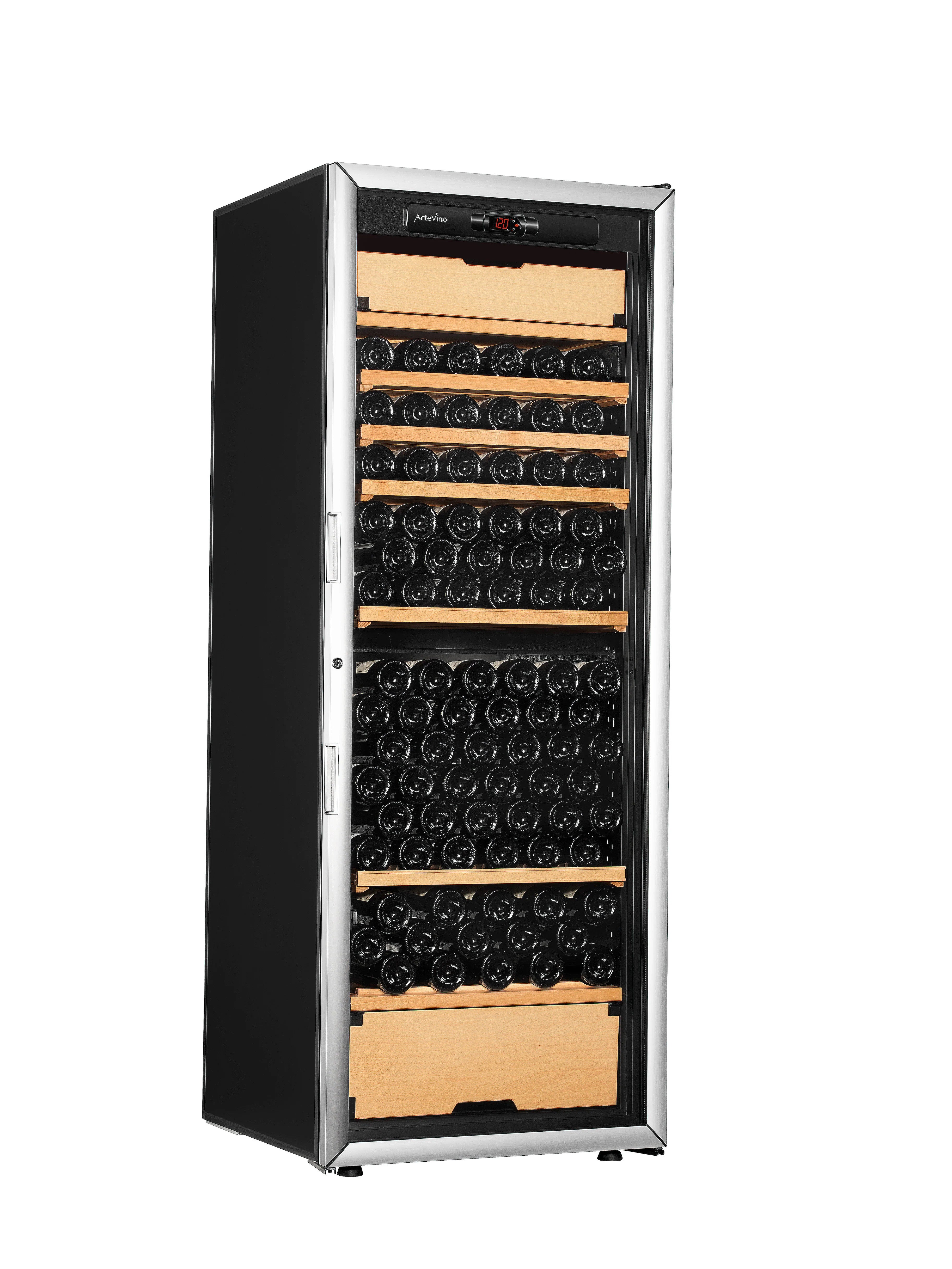 Artevino Oxygen Eurocave - 199 Bottle Multi Zone Cabinet - OXG3T199NVSD