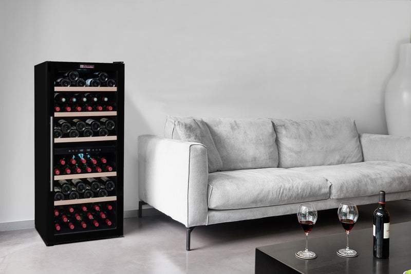 La Sommeliere - Service 102 Bottle Dual Zone Wine Cooler - SLS102DZ