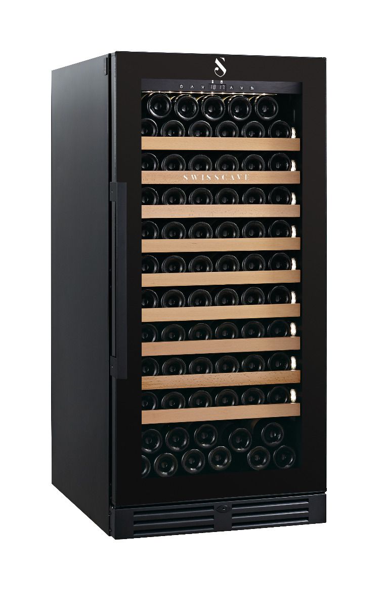 Swisscave - Premium Edition 112-124 Bottle Single Zone Wine Cooler - WLB-360F-MIX