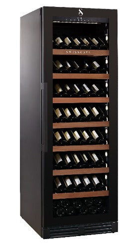 Swisscave - Premium Edition 140 Bottle Single Zone Wine Cooler - WLB-460FLD-MIX