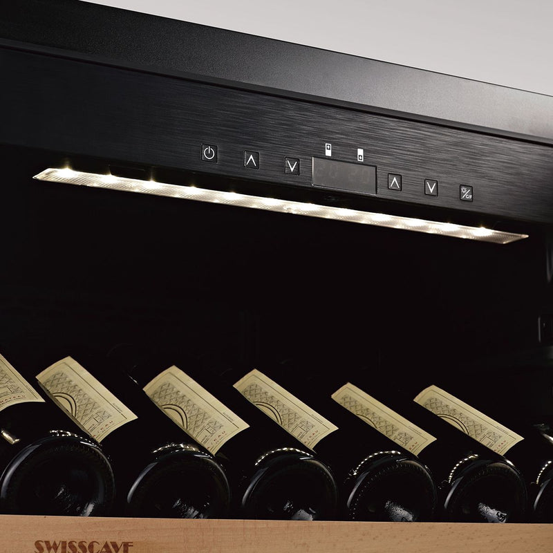 Swisscave - Premium Edition 147-163 Bottle Single Zone Wine Cooler - WLB-460FHU-MIX