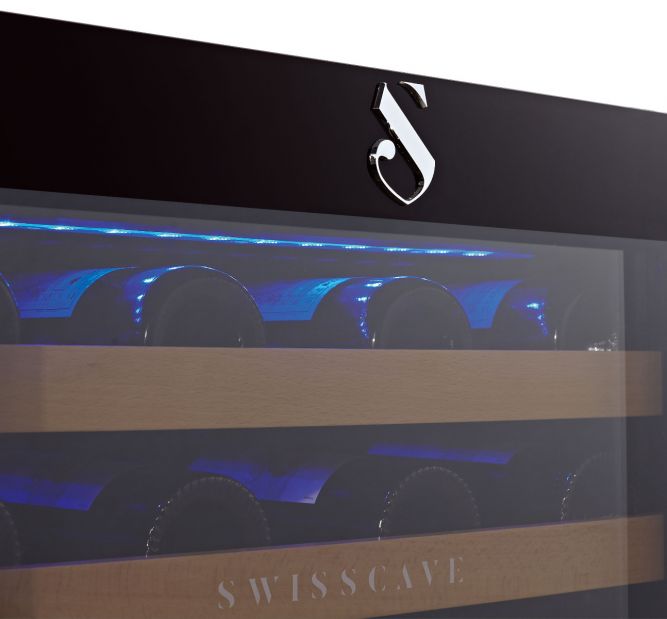 Swisscave - Classic Edition 111 Bottle Single Zone Wine Cooler - WL355F