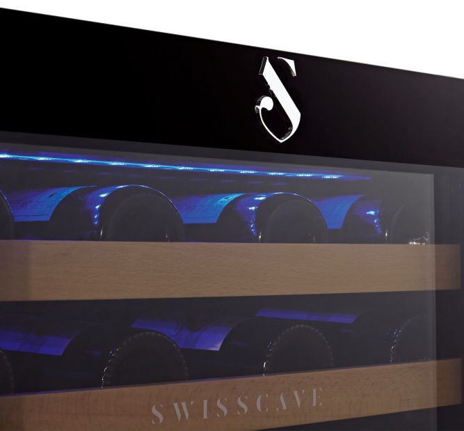 Swisscave - Classic Edition 47 Bottle Single Zone Wine Cooler - WLB-155F