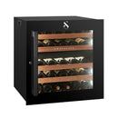Swisscave - Premium Kitchen Integrated 29 Bottle Dual Zone Wine Cooler - WLI-90DF