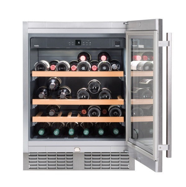 Liebherr - GrandCru 46 Bottle Single Zone Wine Cooler - UWKES1752
