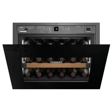 Liebherr - 18 Bottle Single Zone Integrated Wine Cooler - WKEGB582