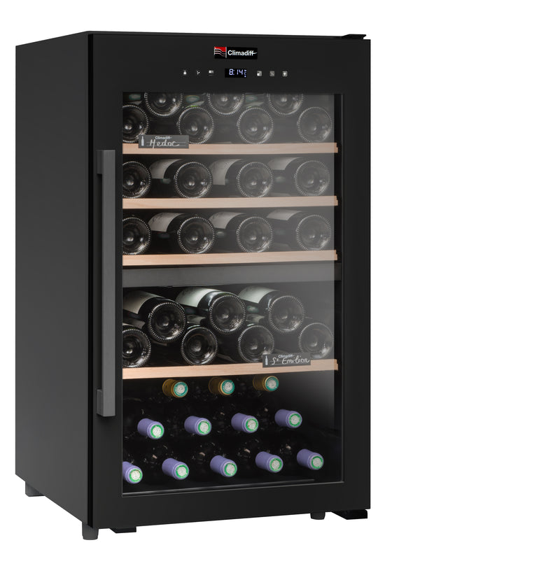 Climadiff - 56 Bottle Dual Zone Wine Cooler - CLD55B1