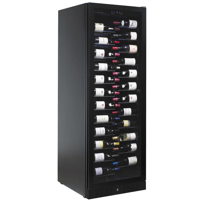 Dunavox DX-143.468B - 143 Bottle Freestanding/Built-In Single Zone Wine Cabinet