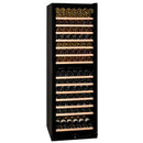 Dunavox DX-166.428DBK - 166 Bottle Freestanding/Built-In Dual Zone Wine Cabinet