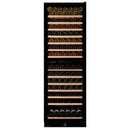 Dunavox DX-166.428DBK - 166 Bottle Freestanding/Built-In Dual Zone Wine Cabinet