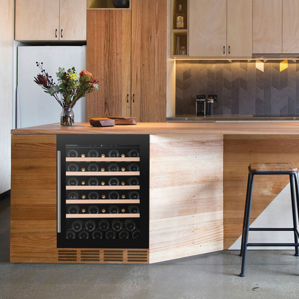 Dunavox Flow 46 Bottle Built-In Wine Cooler - DAUF-46.138B