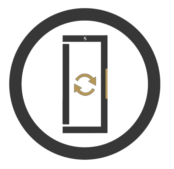 Swisscave Door Reversal - Left Hinged