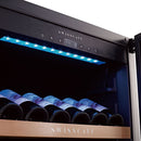 Swisscave - Classic Edition 40 Bottle Dual Zone Wine Cooler - WL155DF