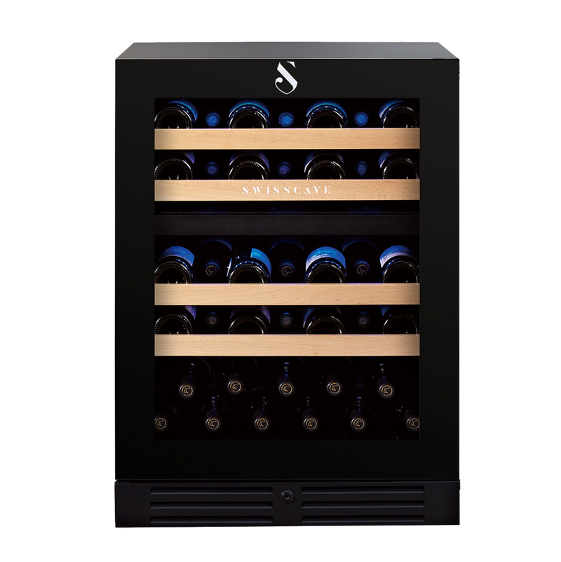 Swisscave - Classic Edition 40 Bottle Dual Zone Wine Cooler - WL155DF