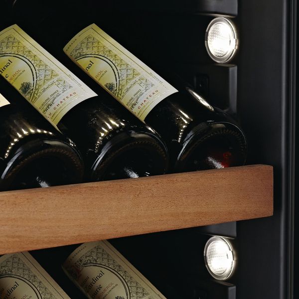 Swisscave - Premium Edition MIX 163 Bottle Dual Zone Wine Cooler - WLB-460DFLD-MIX