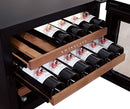 Swisscave - Premium Kitchen Integrated 24 Bottle Single Zone Wine Cooler - WLI-60F