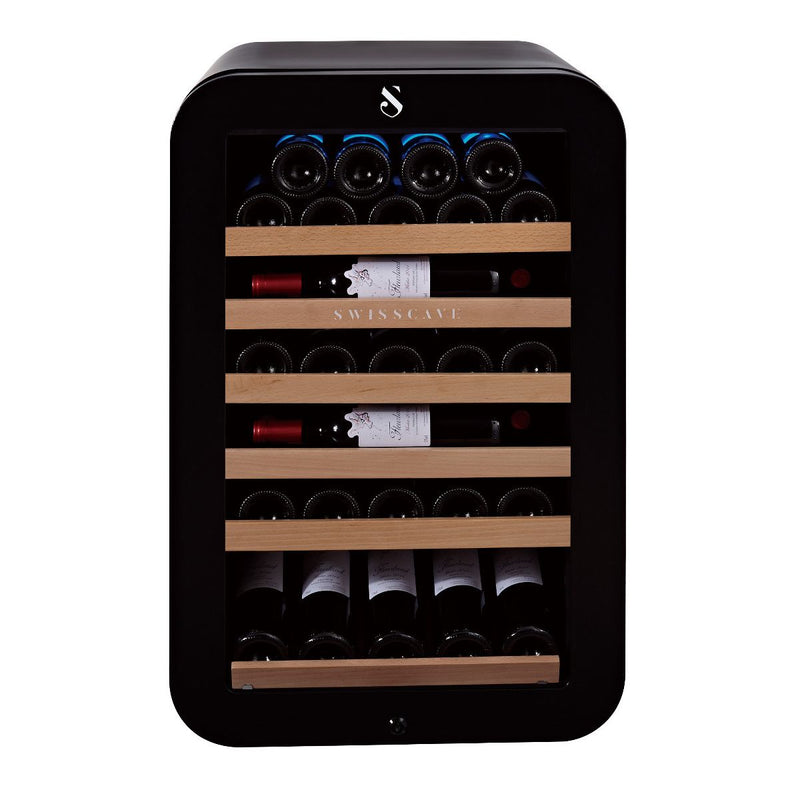 Swisscave - Classic Edition 35 Bottle Single Zone Wine Cooler - WL120F