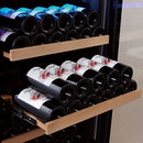 Swisscave - Classic Edition 154 Bottle Dual Zone Wine Cooler - WL455DF