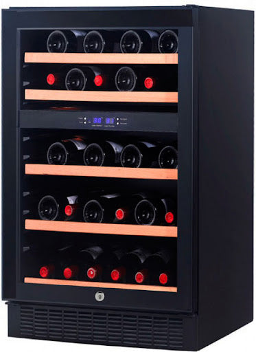 Vestfrost - 44 Bottle Dual Zone Wine Cooler - WFG 45
